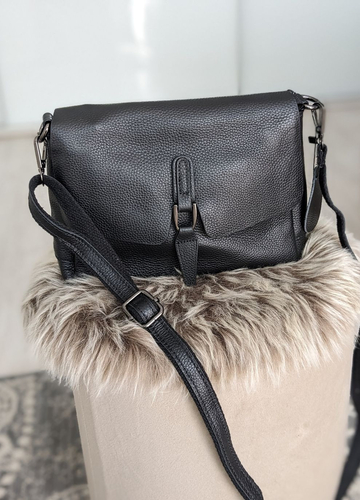 Шкіряна сумка на 2 ручки