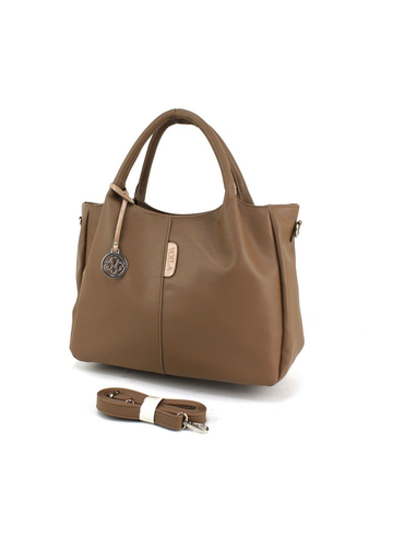 Повсякденна жіноча сумка 60179477 темно-бежева