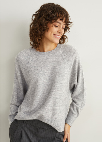 Сірий демісезонний джемпер джемпер